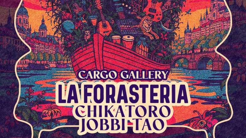 La Forasteria + Chika Toro & Jobbi Tao - Live on Vltava
